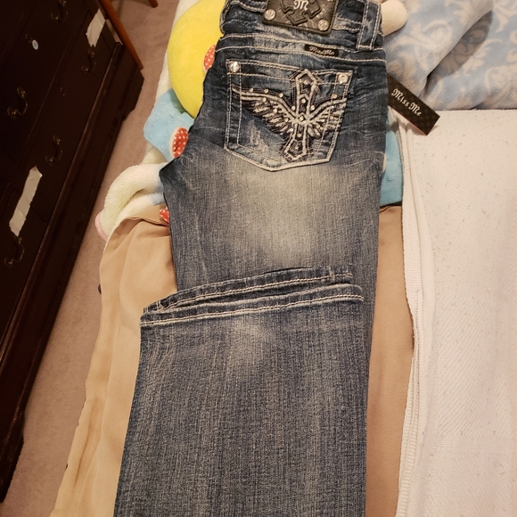 ●SOLD ON MERC● Miss Me Jeans boot cut- 34 inseam - Picture 12 of 14